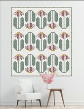 Load image into Gallery viewer, Perennial by Kelly Ventura, Fern in Ivory, per half-yard