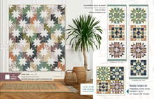 Load image into Gallery viewer, Perennial by Kelly Ventura, Flora in Slate, per half-yard