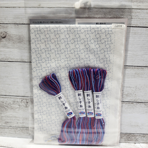 Olympus #SK-358 Japanese Sashiko Hitomezashi Kit - Windmill