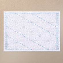 Load image into Gallery viewer, Olympus Sashiko Placemat Kit, Asanoha (SK-498)