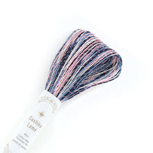 Load image into Gallery viewer, Olympus Sashiko Lamé Multi-Coloured Thread - 5 Colours (40m skein), Select Colour
