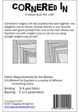 Load image into Gallery viewer, Quilt Pattern: Cornered In by Saginaw St Quilt Co
