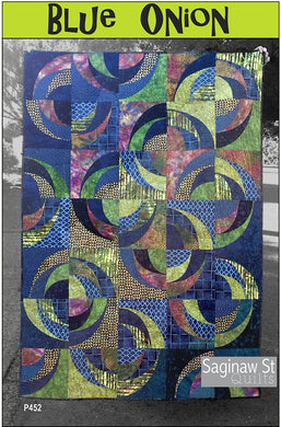 Quilt Pattern: Blue Onion by Saginaw St Quilt Co