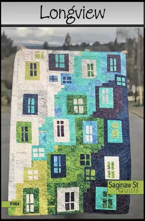Quilt Pattern: Long View by Saginaw St Quilt Co