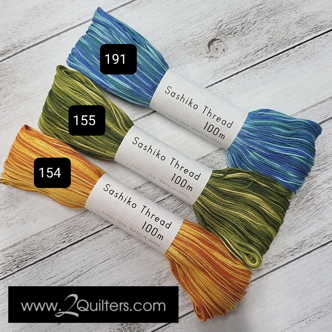 Olympus Sashiko Thread Set - Tropical