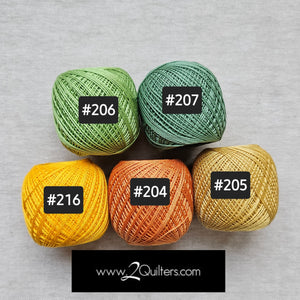 Olympus Sashiko Thread (Thin Type) Bundle Sets of 5 Balls  - Set 1 Retro