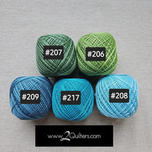 Load image into Gallery viewer, Olympus Sashiko Thread (Thin Type) Bundle Sets of 5 Balls  - Set 4 Seascape