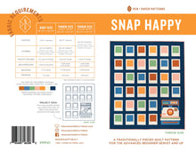 Load image into Gallery viewer, Snap Happy Quilt Pattern, by Pen + Paper Patterns