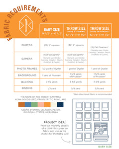 Snap Happy Quilt Pattern, by Pen + Paper Patterns