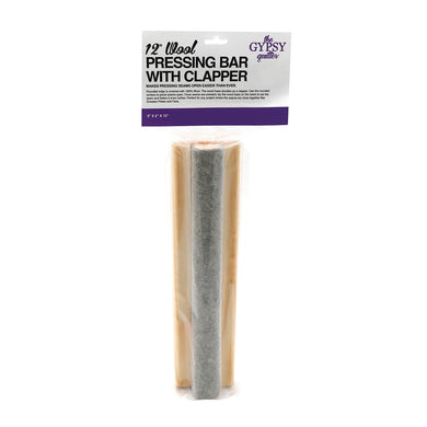 The Gypsy Quilter Presser Bar with Clapper 12in