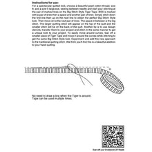 Load image into Gallery viewer, Tiger Tape, Big Stitch Style, 1/4in x 30yd Roll