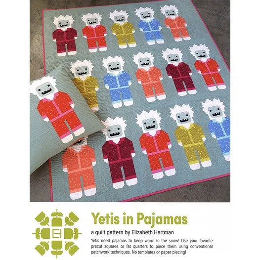 Quilt Pattern: Yetis in Pajamas by Elizabeth Hartman
