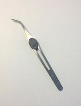Load image into Gallery viewer, Angled Serger Style, Fine Tip 6&quot; Tweezers