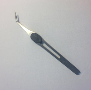 Angled Serger Style, Fine Tip 6" Tweezers