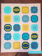 Load image into Gallery viewer, Buttoned Up Quilt Pattern, by Pen + Paper Patterns