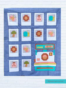Snap Happy Quilt Pattern, by Pen + Paper Patterns