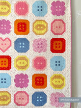 Load image into Gallery viewer, Buttoned Up Quilt Pattern, by Pen + Paper Patterns