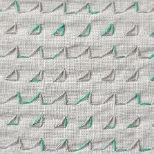 Daruma Sashiko Thread (Thin Type) – 2-colour Variegated in 40m Card Bobbin, 3 colours available