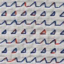 Daruma Sashiko Thread (Thin Type) – 2-colour Variegated in 40m Card Bobbin, 3 colours available