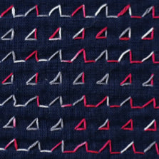 Daruma Sashiko Thread (Thin Type) – 3-colour Variegated in 40m Card Bobbin, 3 colours available