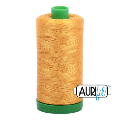 Aurifil 40wt Thread - Large spool Orange Mustard #2140