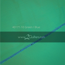 Load image into Gallery viewer, Artisan Cotton, Green-Blue, per half-yard