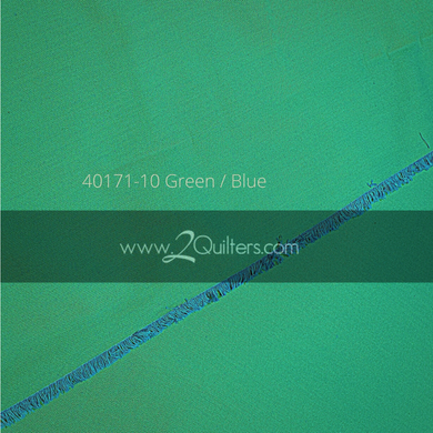 Artisan Cotton, Green-Blue, per half-yard