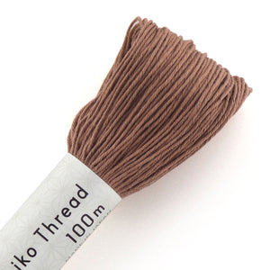 Olympus Sashiko Thread - 30 Solid Colours (100m skein), Select Colour