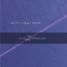 Load image into Gallery viewer, Artisan Cotton, Blue-Orchid, per half-yard