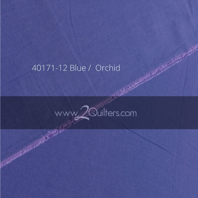 Artisan Cotton, Blue-Orchid, per half-yard