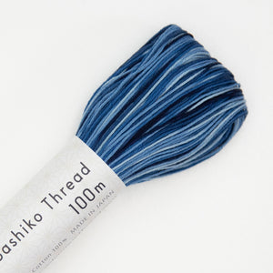 Olympus Sashiko Thread - 5 Ombre Colours (100m skein), Select Colour
