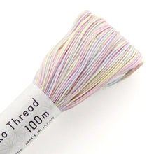 Load image into Gallery viewer, Olympus Sashiko Thread - 11 Variegated Colours (100m skein), Select Colour