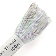 Load image into Gallery viewer, Olympus Sashiko Thread - 11 Variegated Colours (100m skein), Select Colour