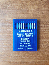 Load image into Gallery viewer, SCHMETZ DBx1 SPI Needle System - Round Shank, (10pc pack)