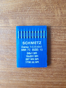 SCHMETZ DBx1 SPI Needle System - Round Shank, (10pc pack)
