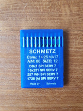 Load image into Gallery viewer, SCHMETZ DBx1 SPI Needle System - Round Shank, (10pc pack)