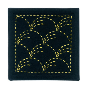 Olympus Japanese Sashiko Coasters Kit (set of 2) - Select Design