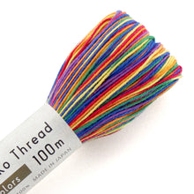 Load image into Gallery viewer, Olympus Sashiko Thread - 11 Variegated Colours (100m skein), Select Colour