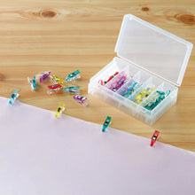 Load image into Gallery viewer, Clover Mini Wonder Clips (50 Pcs. Assorted Colours )