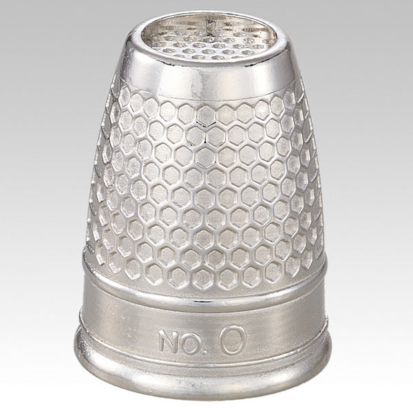 Clover Metal Thimble with Raised Rim, Select Size
