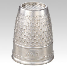 Load image into Gallery viewer, Clover Metal Thimble with Raised Rim, Select Size