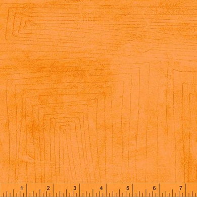 Colorwash by Carrie Bloomston, Scratch in Orange, per half-yard