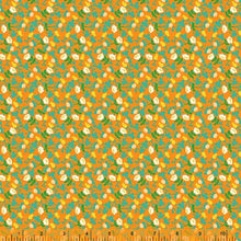 Load image into Gallery viewer, Lucky Rabbit, Calico in Orange by Heather Ross for Windham Fabrics, per half-yard