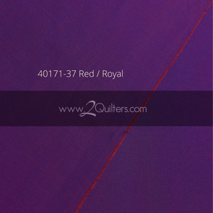 Artisan Cotton, Red-Royal, per half-yard