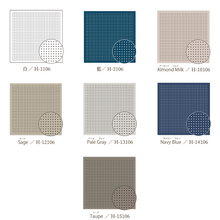 Load image into Gallery viewer, Olympus Japanese Sashiko Hitomezashi, Hana-Fukin Sashiko Sampler - 3mm Dotted Grids (select Colour)