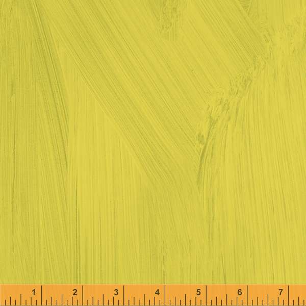 Colorwash by Carrie Bloomston, Textured Solid in Olive Oil, per half-yard