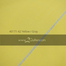 Load image into Gallery viewer, Artisan Cotton, Yellow-Grey, per half-yard