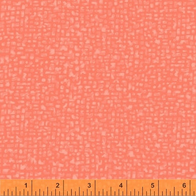 *Closeout Sale* Bedrock in Papaya, Windham Fabrics, per half-yard