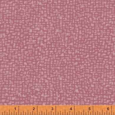*Closeout Sale* Bedrock in Vintage Rose, Windham Fabrics, per half-yard