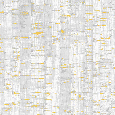 Uncorked Metallic, Birch Metallic Cork Print, Windham Fabrics, per half yard